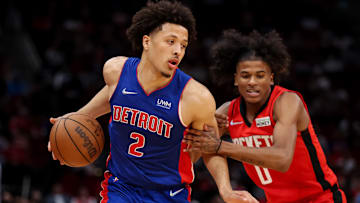 Cade Cunningham y Jalen Green se enfrentaron por primera vez