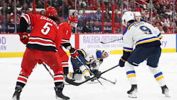 St Louis Blues v Carolina Hurricanes