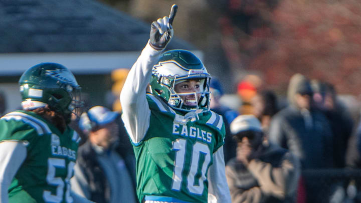 Winslow's Cam Miller had a big day on Wednesday, flipping his college commitment from Wisconsin to Kentucky only hours before winning a New Jersey state football championship with Winslow Township.