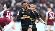 Willock bagged Newcastle's equaliser