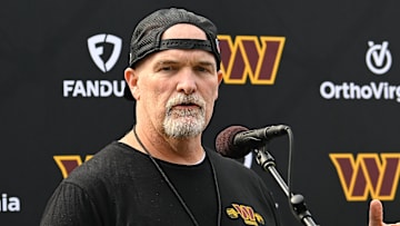 Washington Commanders head coach Dan Quinn