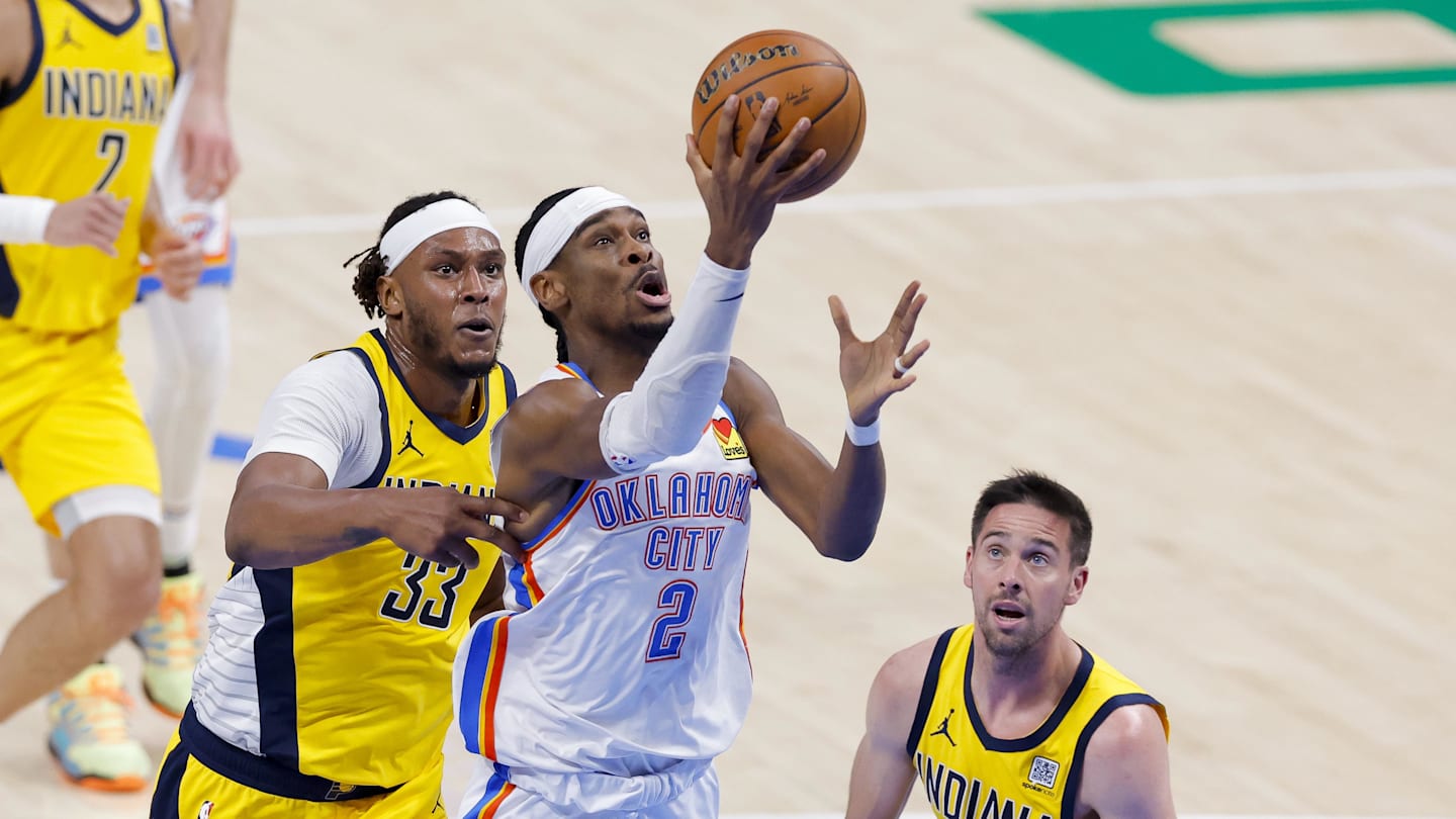 Thunder Lead Pacers 3-2 Ahead NBA Finals Game 6 in Indianapolis