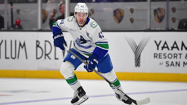  Vancouver Canucks defenseman Quinn Hughes