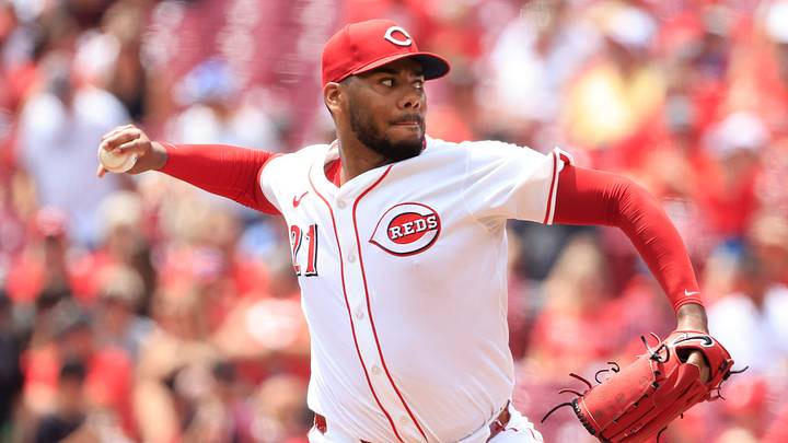 Cincinnati Reds pitcher Hunter Greene