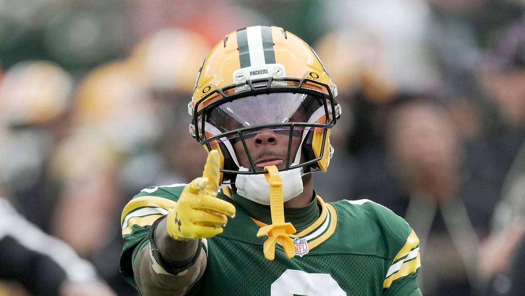 Green Bay Packers wide receiver Matthew Golden
