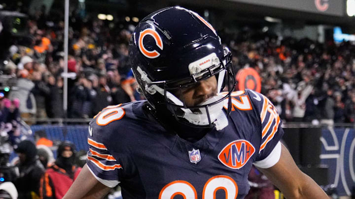 Chicago Bears wide receiver Jahdae Walker