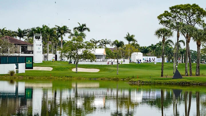 The first round of the Cognizant Classic has been historically low scoring. 