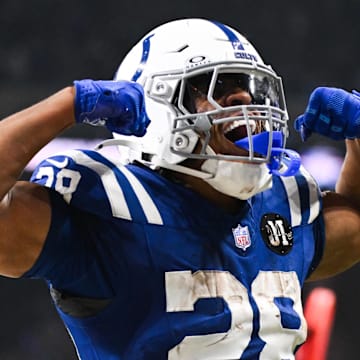 Jonathan Taylor’s amazing season continued Sunday in Germany