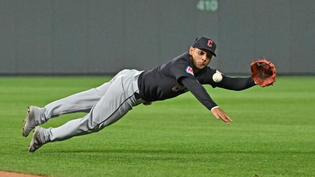 Cleveland Guardians second baseman Andres Gimenez 