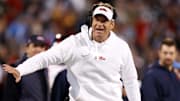Mississippi Rebels head coach Lane Kiffin