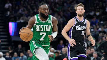 Boston Celtics, Sacramento Kings, Celtics injury report, Jaylen Brown, Sam Hauser, Domantas Sabonis