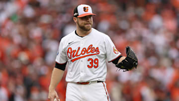 Corbin Burnes takes the mound for the Baltimore Orioles in the AL Wild Card round.