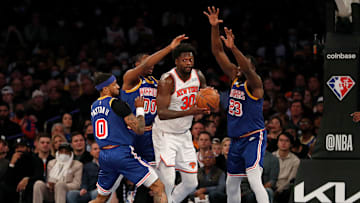 Gary Payton II, Jonathan Kuminga, Julius Randle, Draymond Green