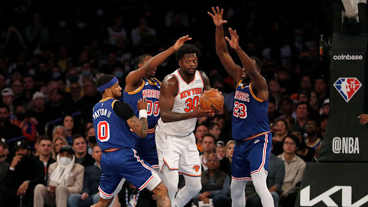 Gary Payton II, Jonathan Kuminga, Julius Randle, Draymond Green