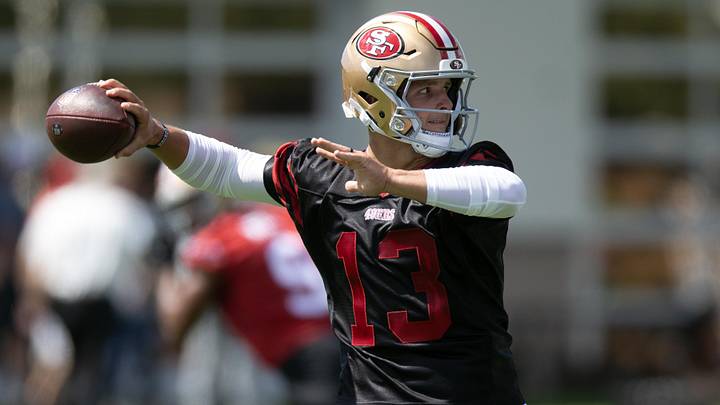 San Francisco 49ers quarterback Brock Purdy (13).