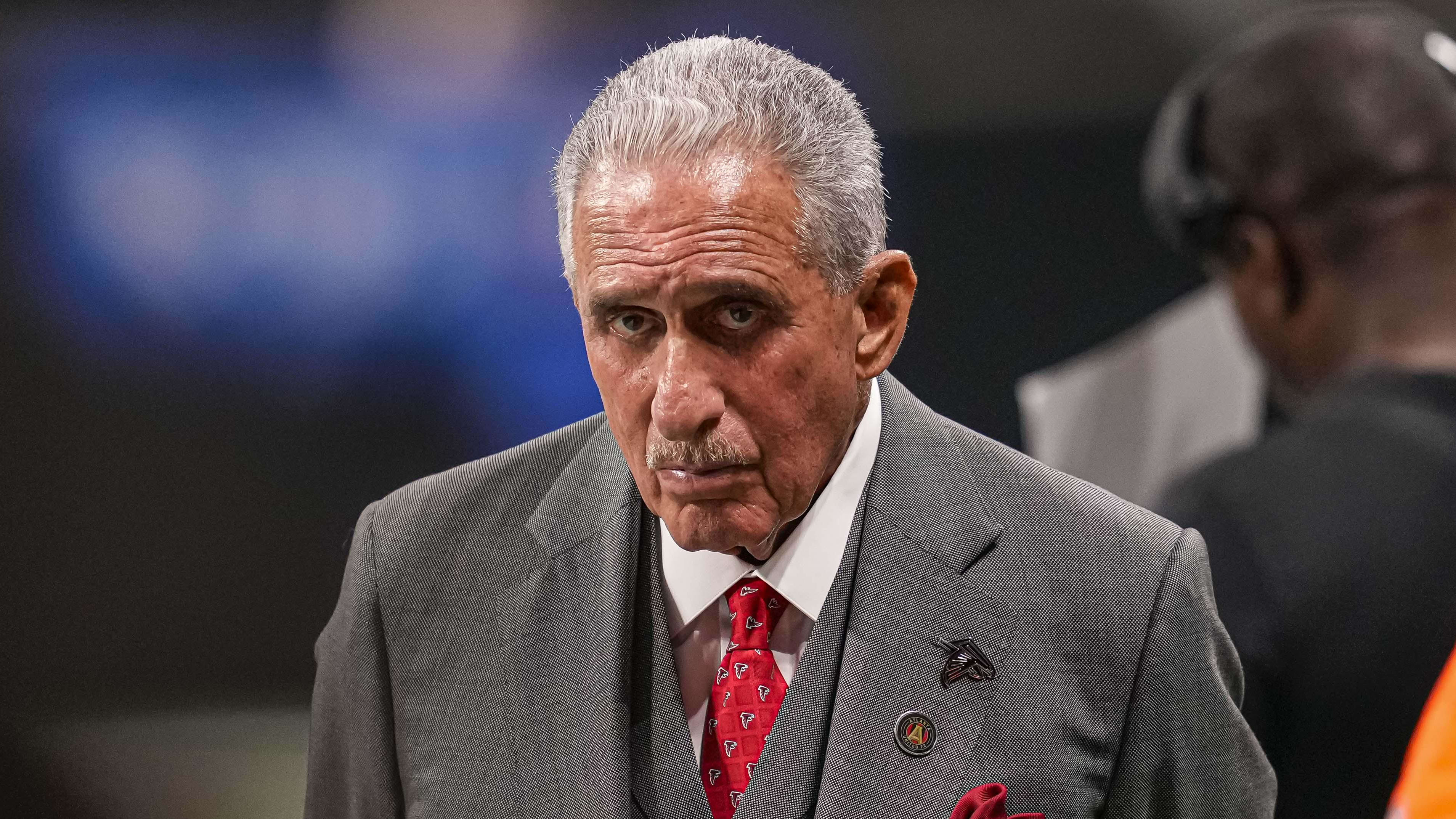 Atlanta Falcons team owner Arthur Blank