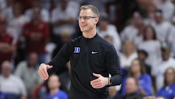 Duke basketball head coach Jon Scheyer