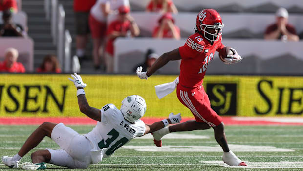 Utah Utes wide receiver Tobias Merriweather