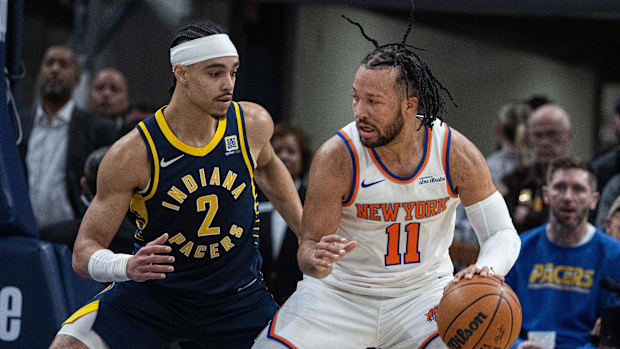 Jalen Brunson and Andrew Nembhard