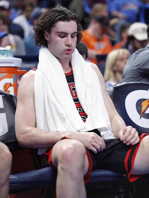 Chicago Bulls guard Josh Giddey