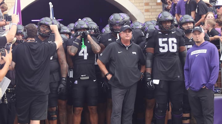 TCU before the UCF game 