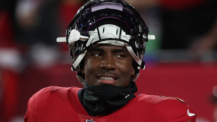 Washington Commanders running back Rachaad White