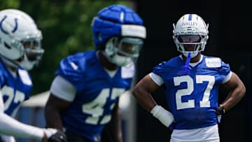 Indianapolis Colts cornerback Justin Walley