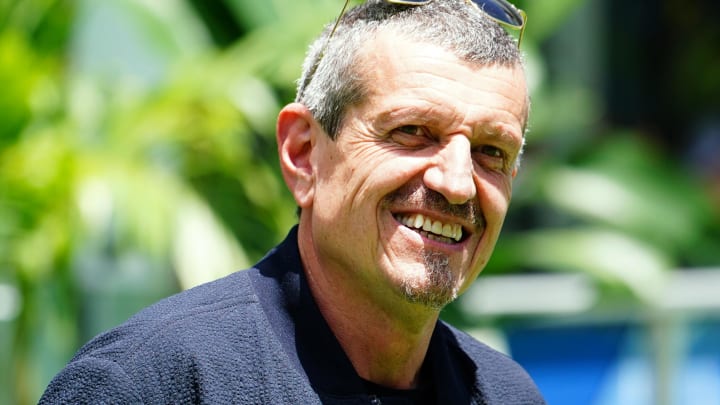 May 2, 2024; Miami Gardens, Florida, USA; Guenther Steiner the former Haas team principal seen in the stadium in advance of the Miami Grand Prix at the Miami International Autodrome. Mandatory Credit: John David Mercer-USA TODAY Sports