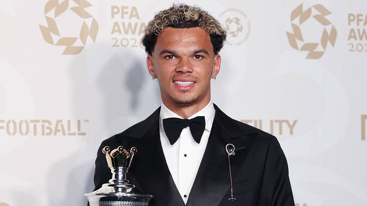 Nico O'Reilly was named the PFA Young Player of the Year 2026