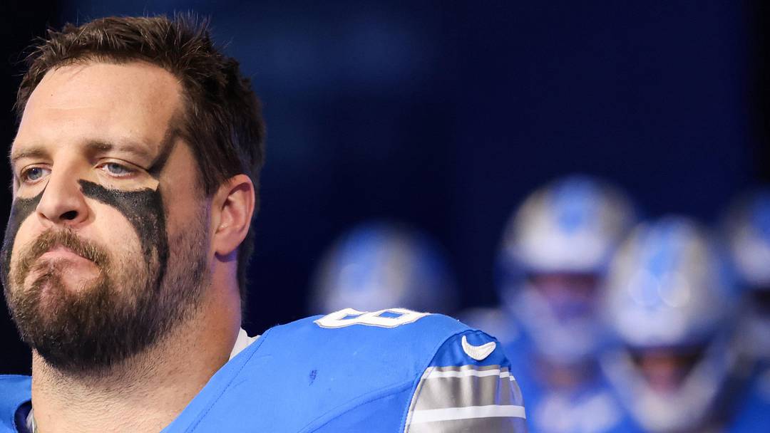 Detroit Lions tackle Taylor Decker
