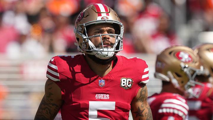 San Francisco 49ers wide receiver Mike Evans