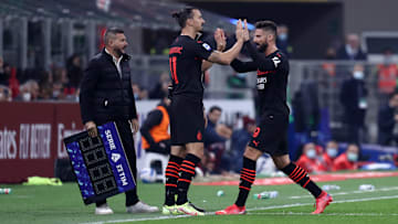 Zlatan Ibrahimovic, Olivier Giroud