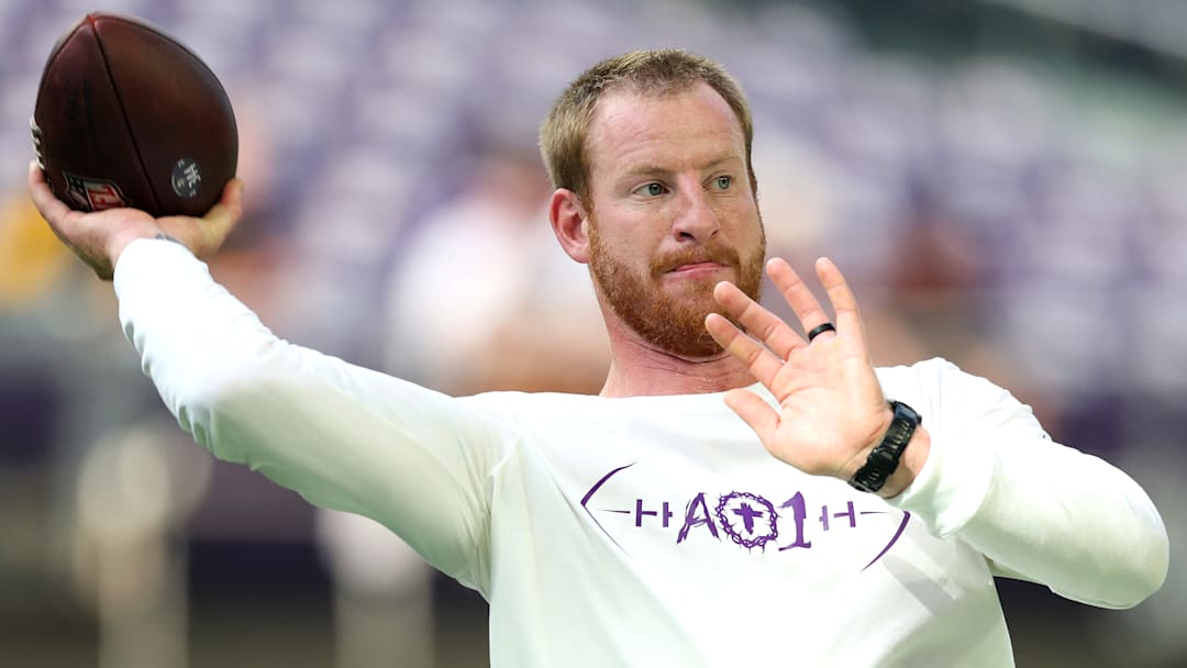 Minnesota Vikings quarterback Carson Wentz