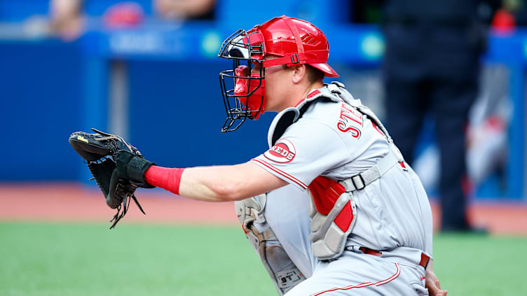 Cincinnati Reds catcher Tyler Stephenson