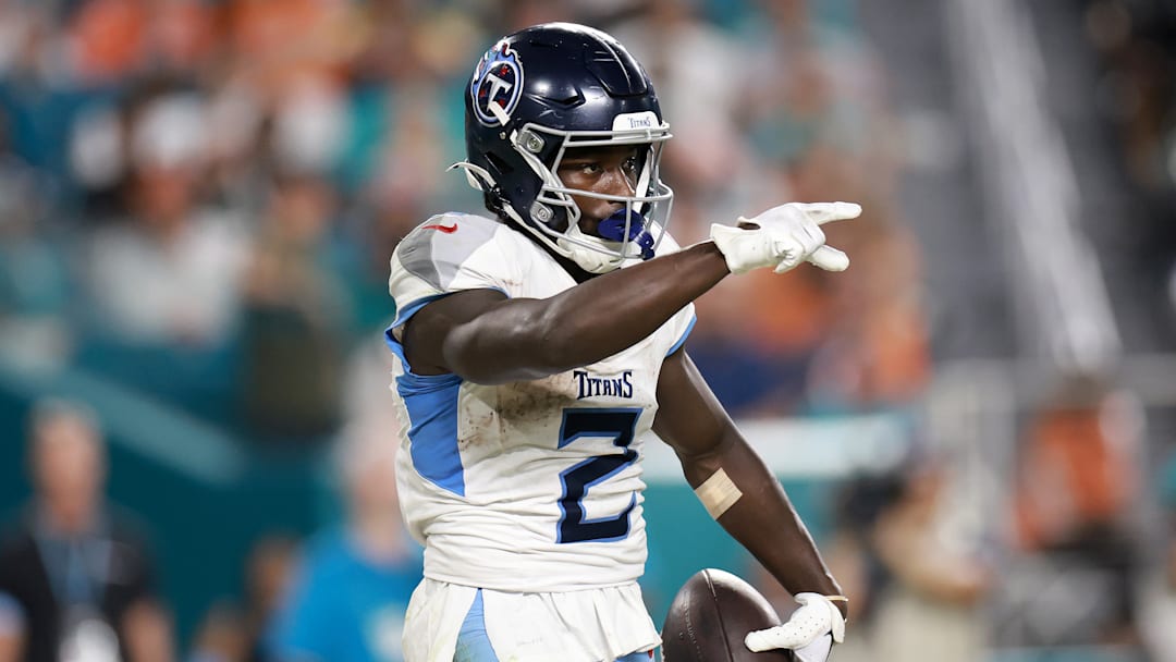 Tyjae Spears #2 Tennessee Titans