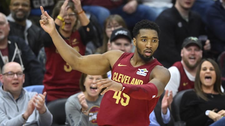 Cleveland Cavaliers guard Donovan Mitchell is a solid prop target tonight.