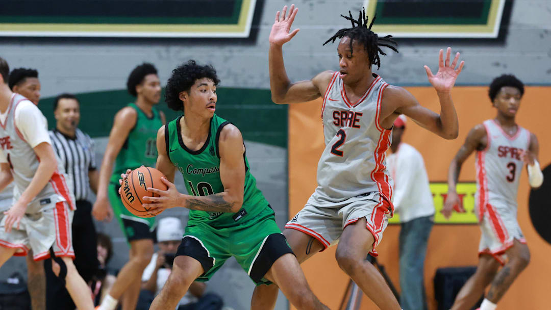 AZ Compass Prep is the No. 1 seed in the 2026 Chipotle Nationals Boys Basketball tournament. AZ Compass Prep is the No. 1 seed in the 2026 Chipotle Nationals Boys Basketball tournament.