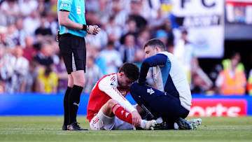 Kai Havertz verletzt am Boden