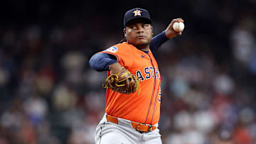 Houston Astros pitcher Framber Valdez