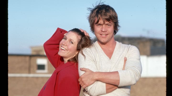 Mark Hamill and Carrie Fisher