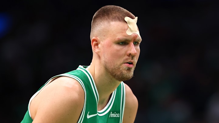 Boston Celtics, Kristaps Porzingis, Orlando Magic, Game 2, Kristaps Porzingis injury, Celtics injury report, Goga Bitadze