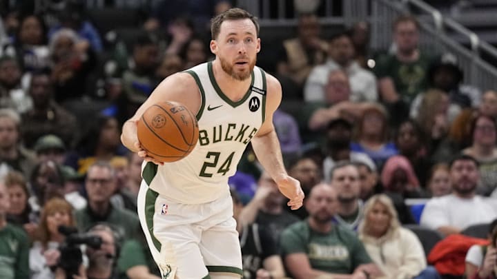 Connaughton averaged 5.3 points per game for the Bucks last season. Connaughton averaged 5.3 points per game for the Bucks last season.