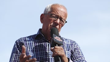 Cincinnati Reds radio announcer Marty Brennaman