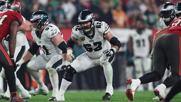 Former Philadelphia Eagles center Jason Kelce