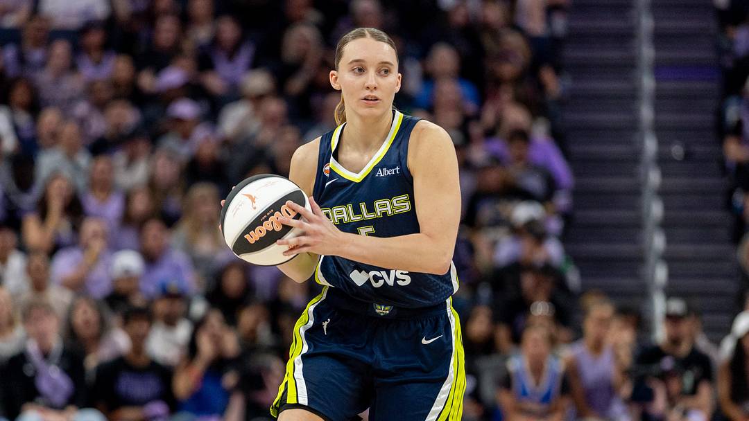 Paige Bueckers and the Wings are home favorites against the Sky. Paige Bueckers and the Wings are home favorites against the Sky.