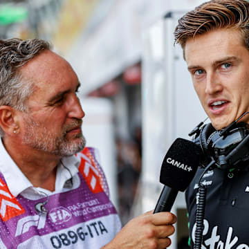 Theo Pourchaire, Reserve Driver, Stake F1 Team Kick Sauber, gives an interview; 2024 Italian Grand Prix, Formula One World ChampionshipDate published