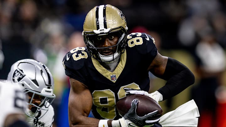 New Orleans Saints tight end Juwan Johnson has agreed to a new contract with the franchise. New Orleans Saints tight end Juwan Johnson has agreed to a new contract with the franchise.