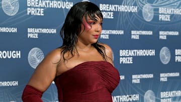 Lizzo attends the 11th Breakthrough Prize Ceremony in Santa Monica, California in April 2025.