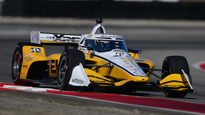 Scott McLaughlin, Team Penske, Thermal Club, IndyCar