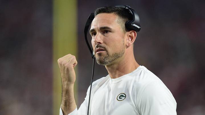 Green Bay Packers head coach Matt LaFleur